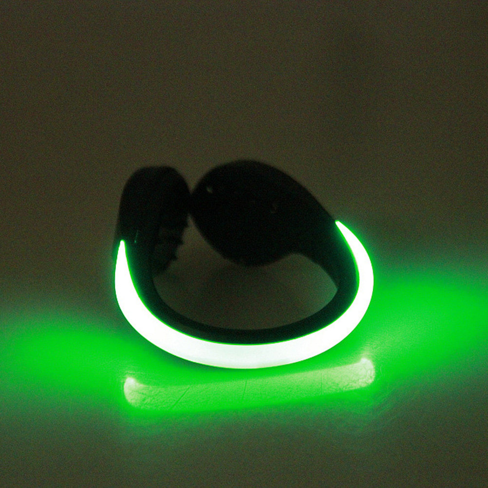 Running Gear Green - 1Pcs LED Shoe Clip Green Light