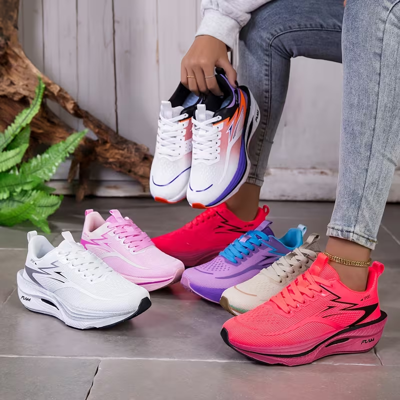 Running Gear For Women - 2026 Women's Sneakers Breathable Knitted Mesh