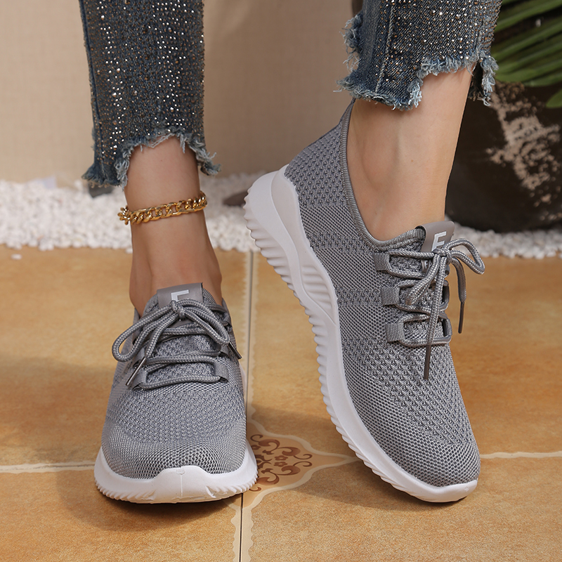 Running Gear For Women - Women's Flying Woven Breathable Mesh Sneakers
