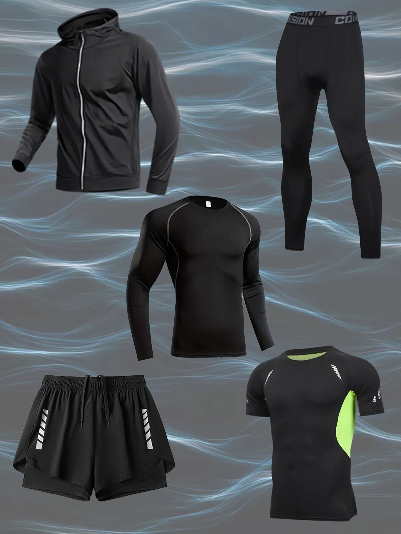 Autumn and winter sports fitne - Running Gear Winter บทวิจารณ์และราคา