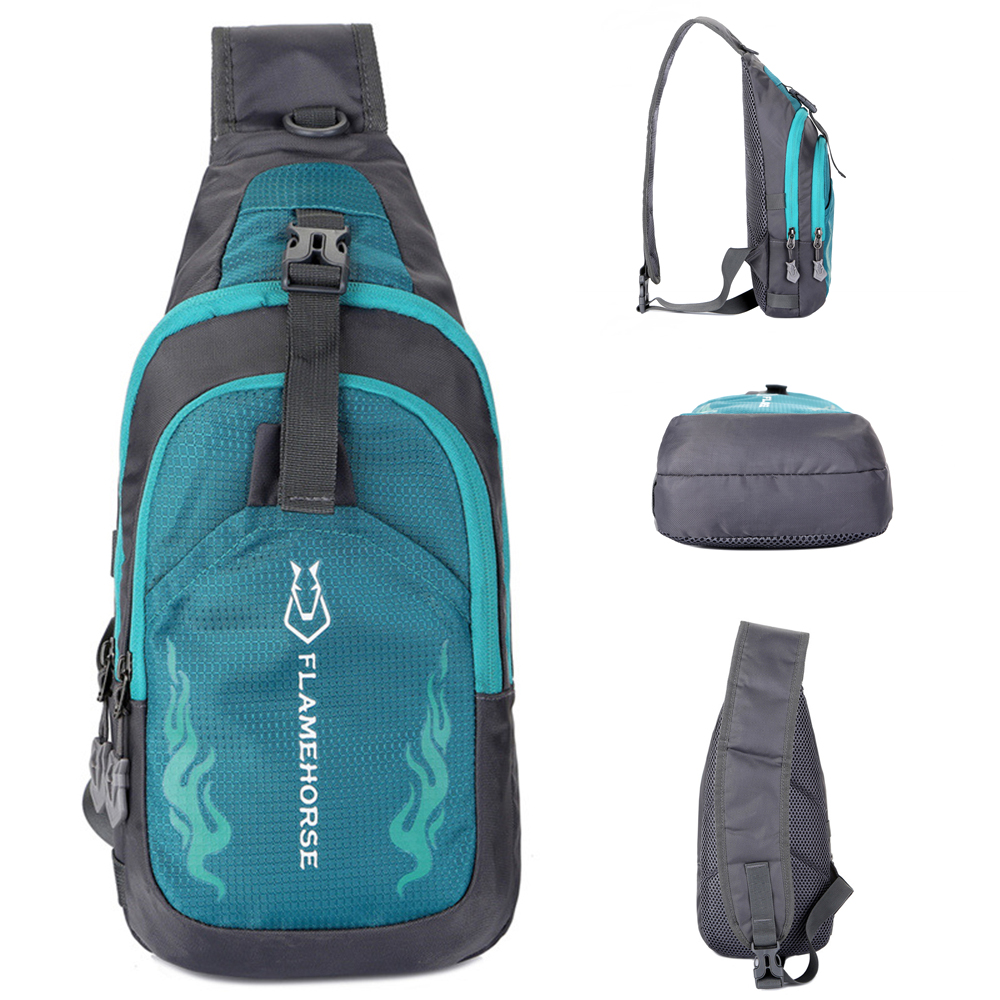 Men Sling Backpack Chest Cross - Running Gear Bag บทวิจารณ์และราคา
