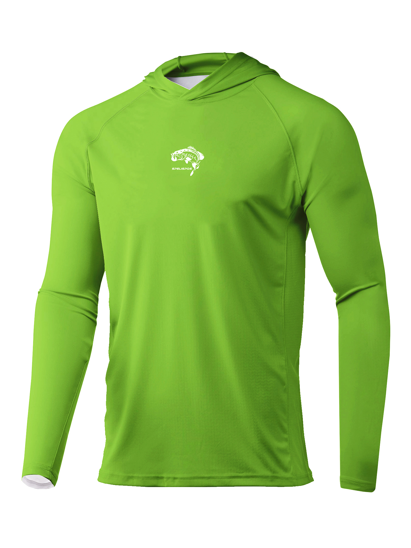 Hoodies Fishing Shirt Riding T - Running Gear Green บทวิจารณ์และราคา