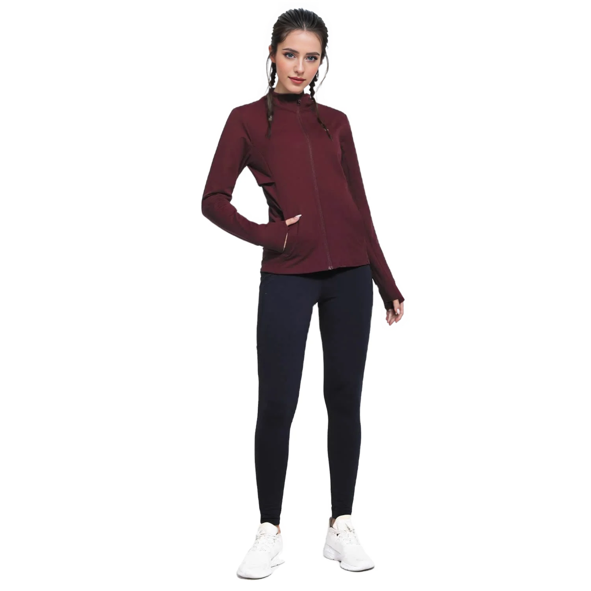 Women's Winter Cold Weather Fu - Running Gear Plus Size บทวิจารณ์และราคา