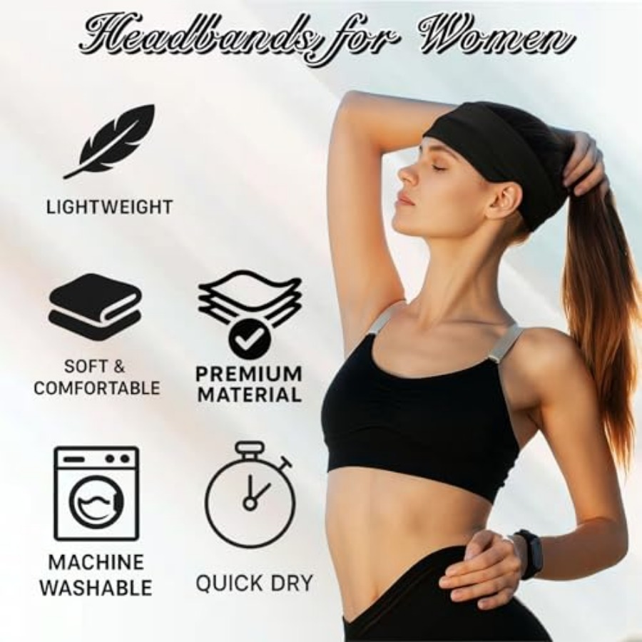 25 Pack Headbands for Women 25 - Running Gear Winter บทวิจารณ์และราคา