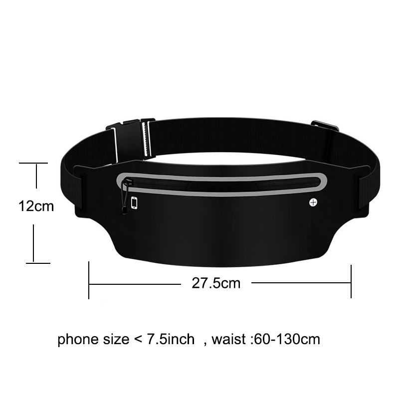 Running Belt Waist Bag Sports  - Running Gear Bag บทวิจารณ์และราคา