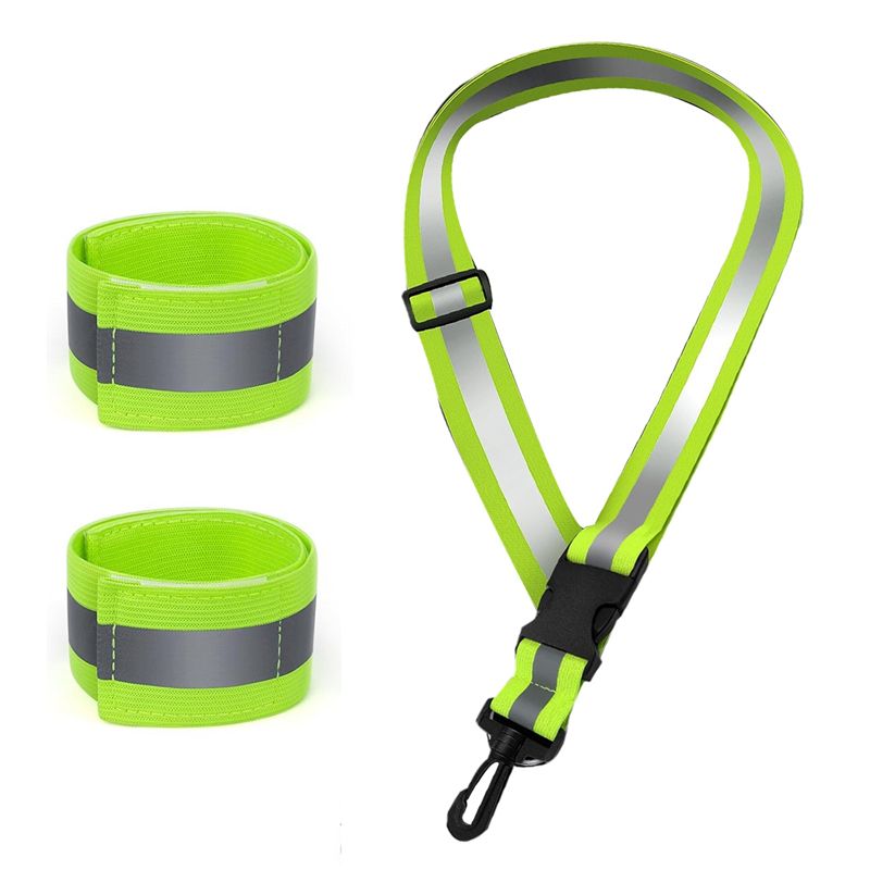 A04G-Reflective Sash For Walki - Running Gear Green บทวิจารณ์และราคา