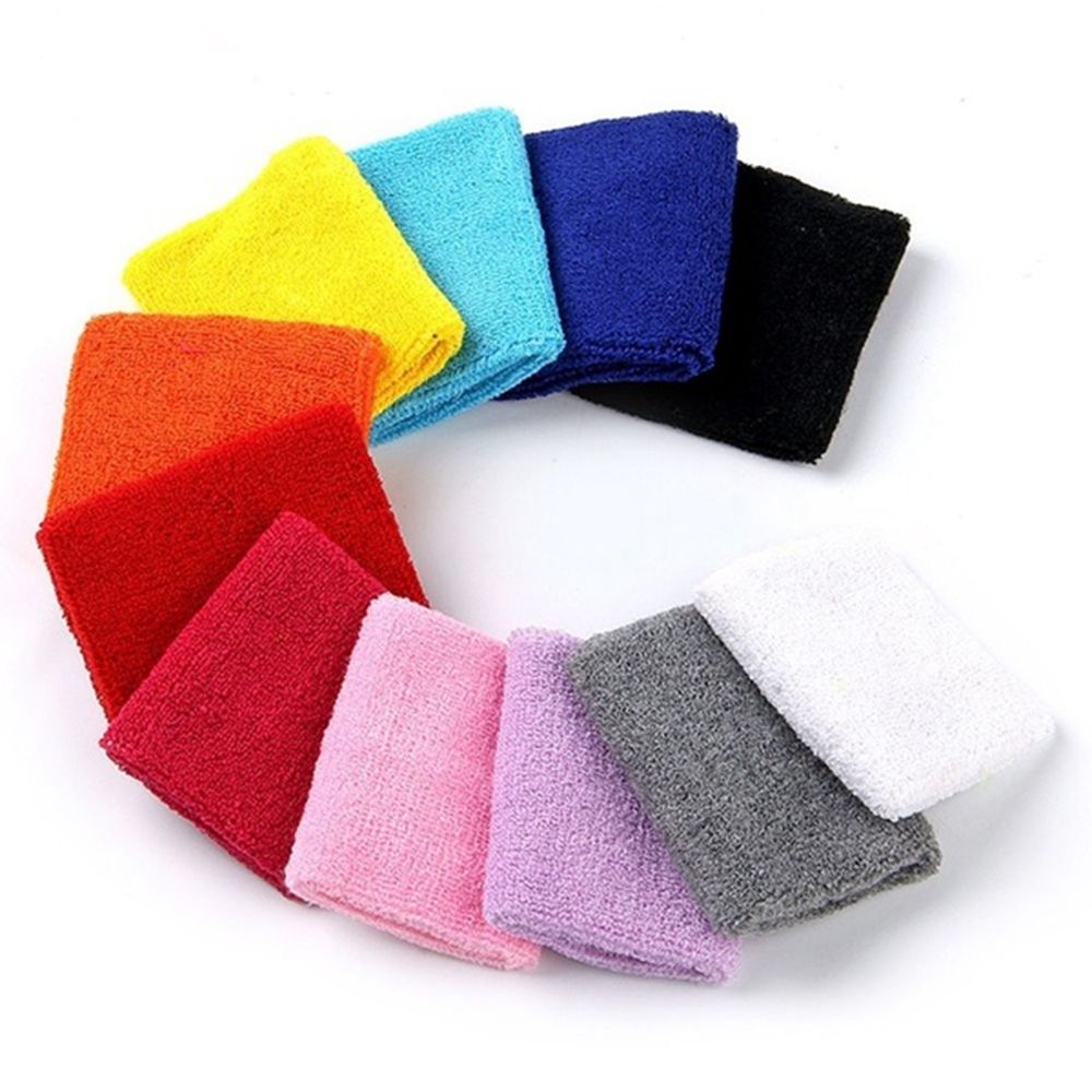 1/2Pcs Unisex Wristbands Sport - Sweat Band Wrist บทวิจารณ์และราคา