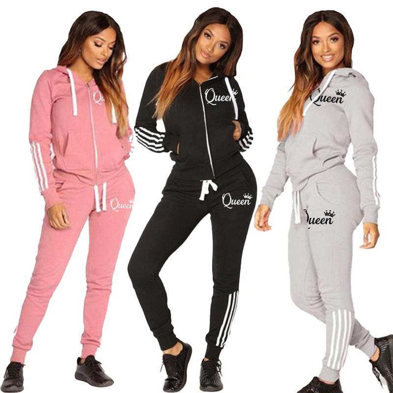Fashion Casual Sweatsuits for  - Running Gear Winter บทวิจารณ์และราคา