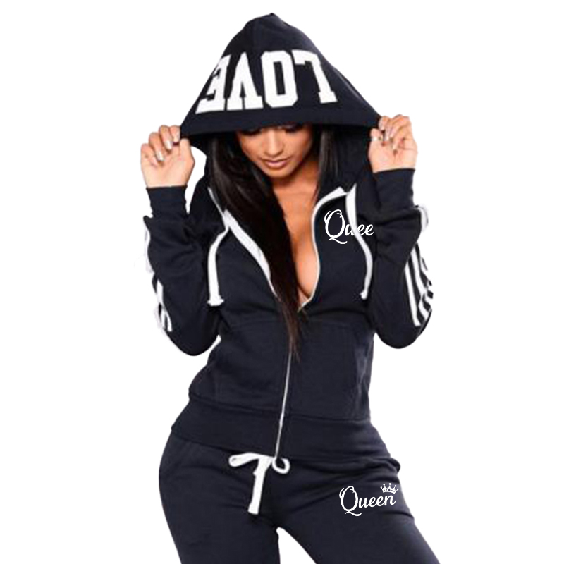 Fashion Casual Sweatsuits for  - Running Gear Winter บทวิจารณ์และราคา