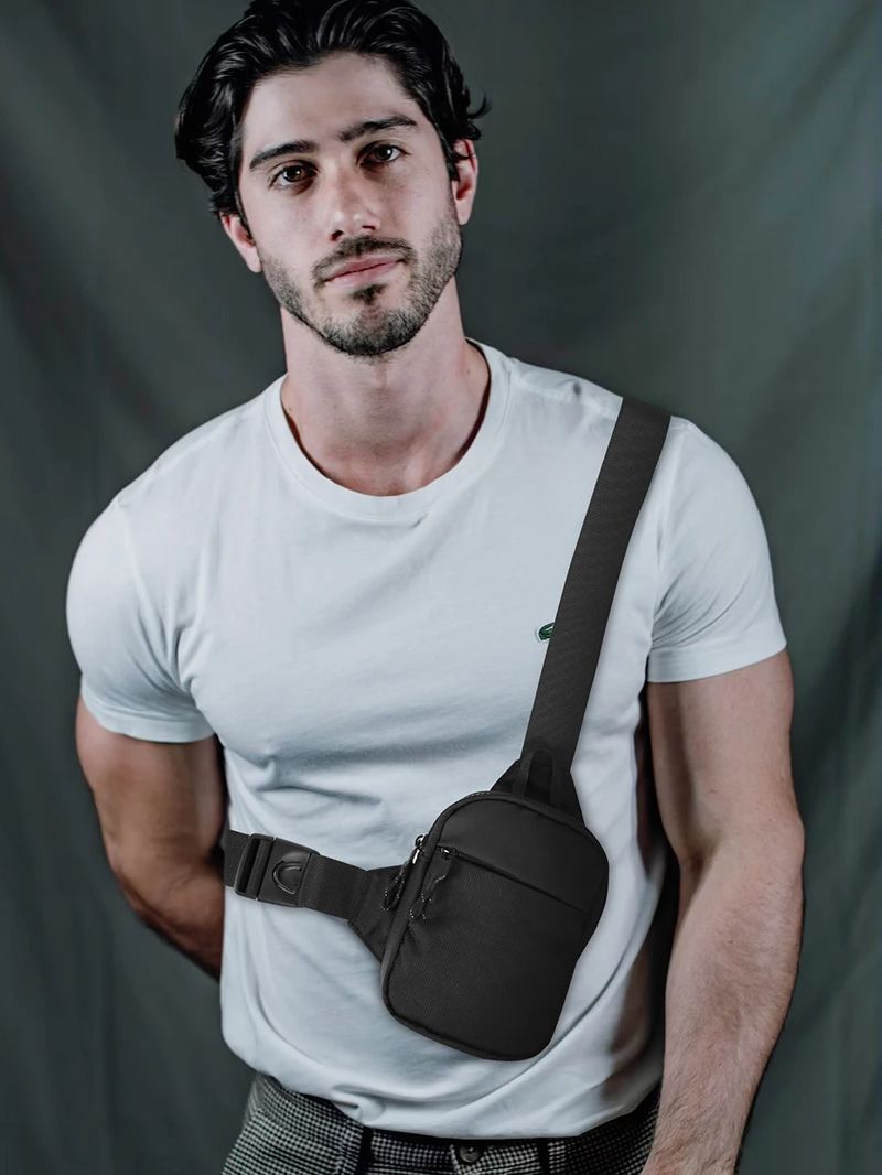 Casual Men Shoulder Chest Bag  - Running Gear Bag บทวิจารณ์และราคา