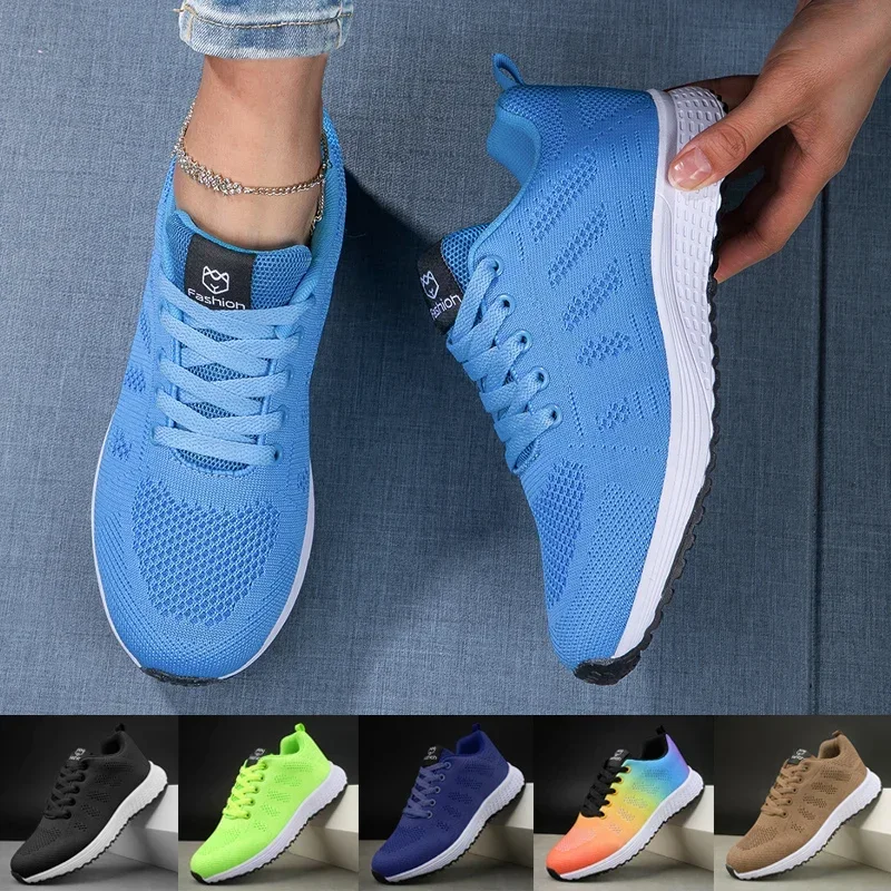 Women's Sneakers Breathable Kn - Running Gear For Women บทวิจารณ์และราคา