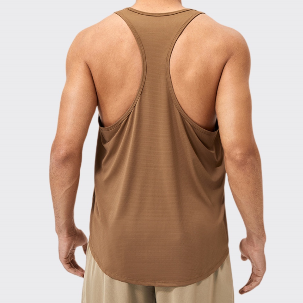 Men's Sleeveless Shirt Fitness - Running Gear Winter บทวิจารณ์และราคา