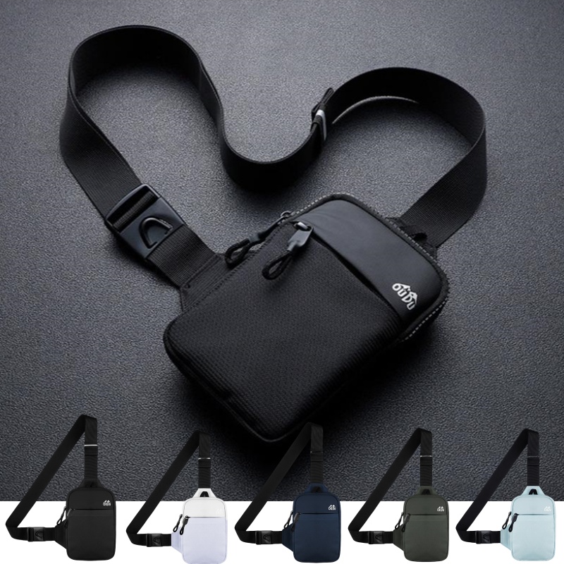 Casual Men Shoulder Chest Bag  - Running Gear Bag บทวิจารณ์และราคา