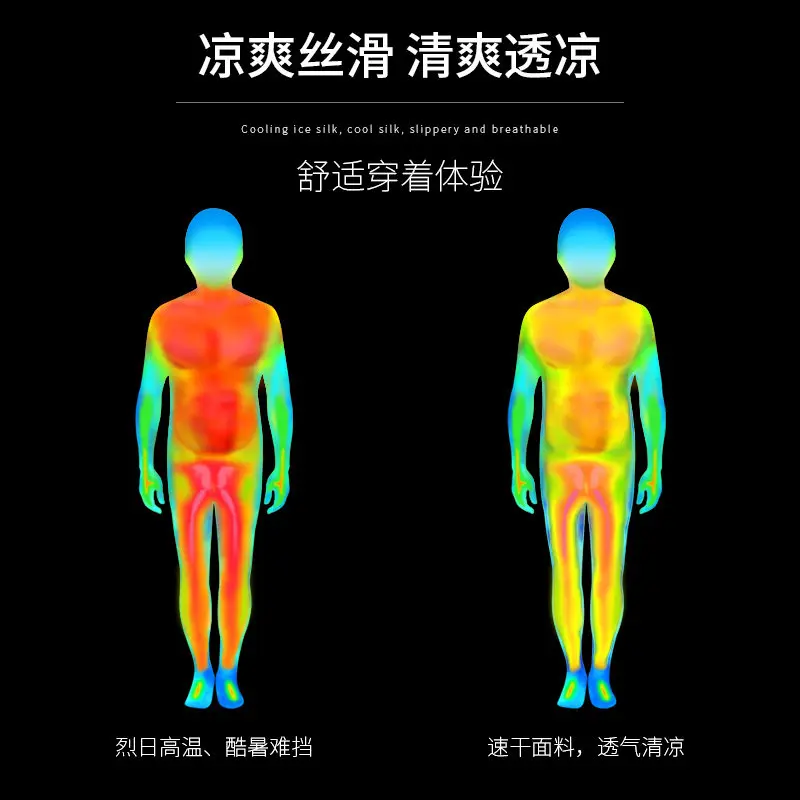 Men's Summer Sports Set Ice Si - Running Gear For Women บทวิจารณ์และราคา