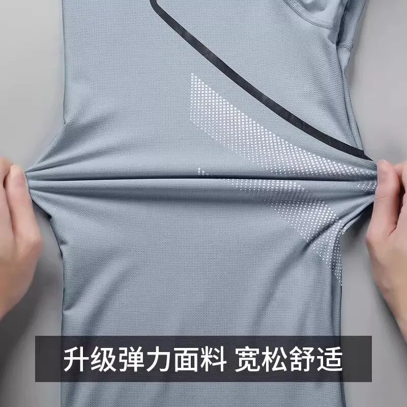 Men's Summer Sports Set Ice Si - Running Gear For Women บทวิจารณ์และราคา