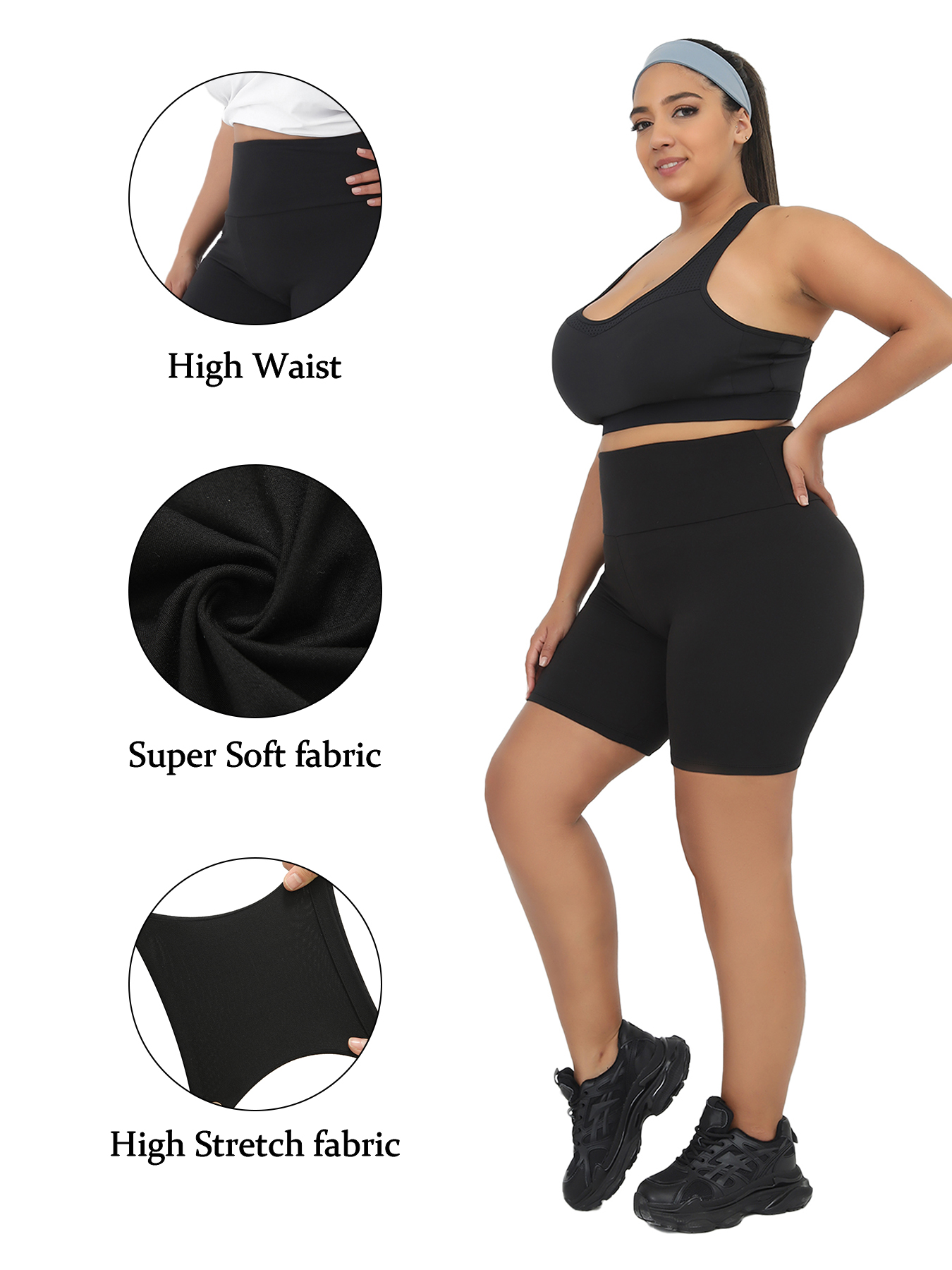Plus Size Women's High Waisted - Running Gear For Women บทวิจารณ์และราคา