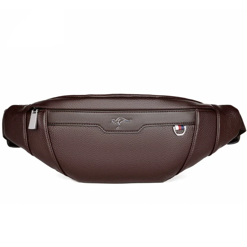 Business Leather Waist Bag Mul - Running Gear Bag บทวิจารณ์และราคา
