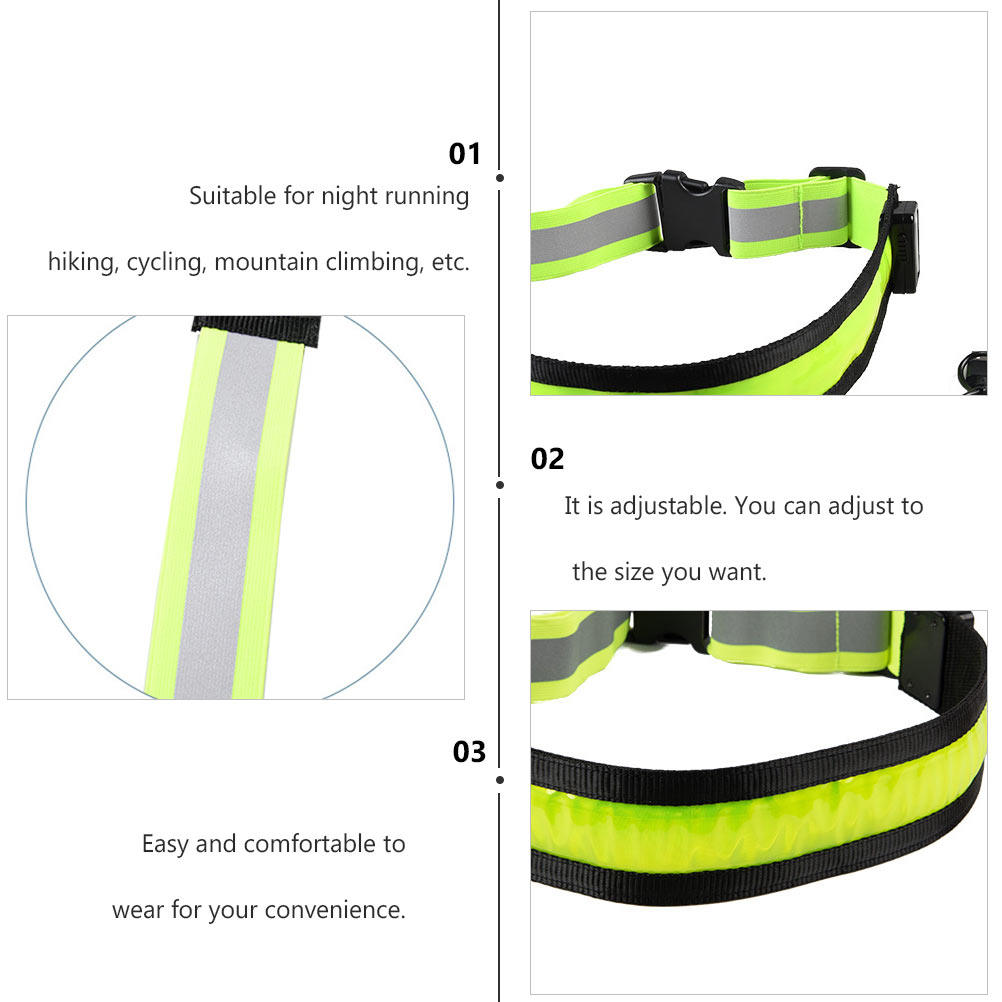 LED Rechargeable Reflective Be - Running Gear Green บทวิจารณ์และราคา