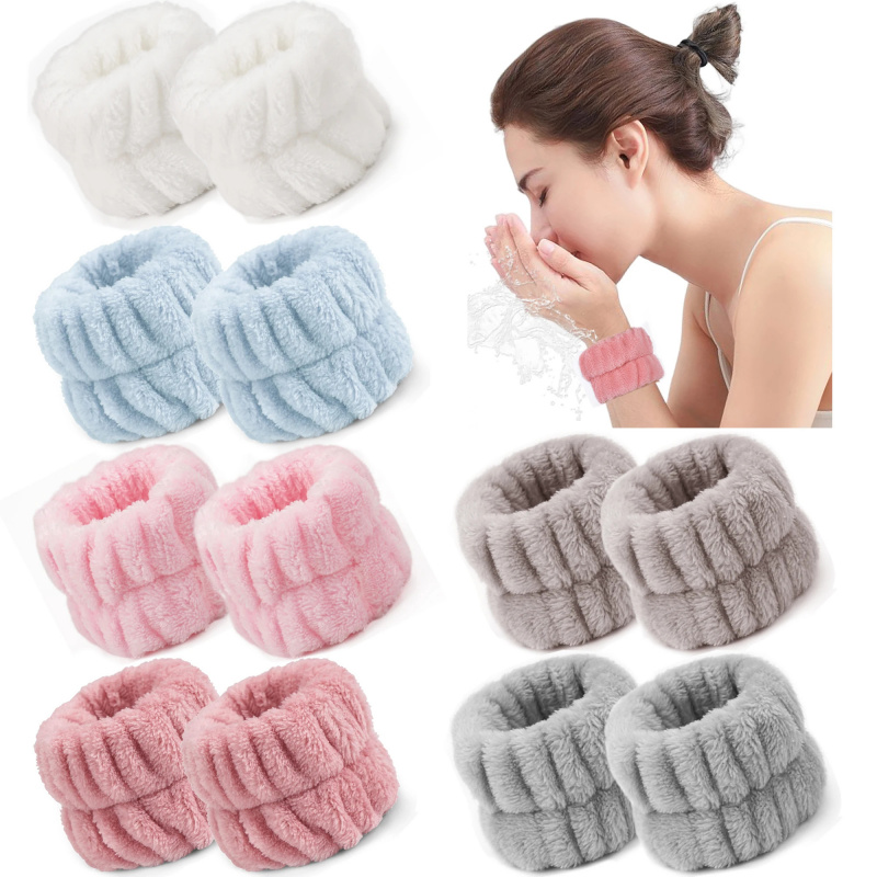 2PCS Reusable Spa Wrist Washba - Sweat Band Wrist บทวิจารณ์และราคา