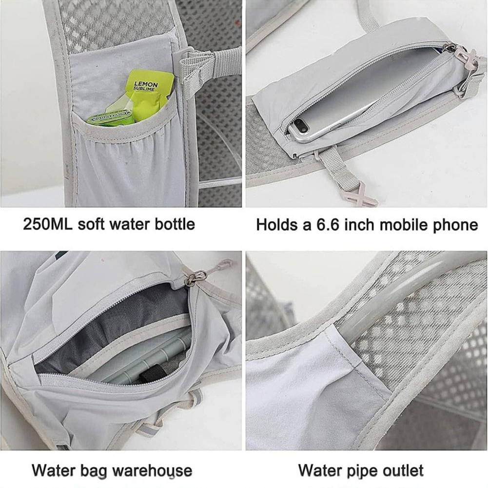 Unisex Running Hydration Vest  - Running Gear Trail บทวิจารณ์และราคา