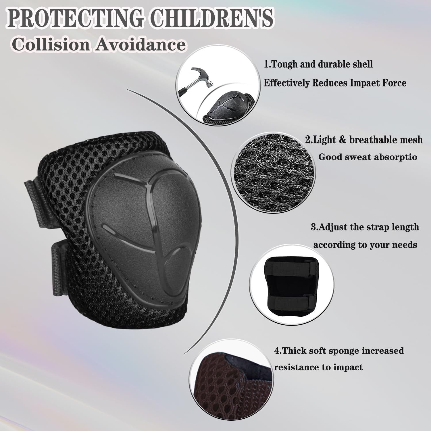 Kids/Youth Knee Pads and Elbow - Running Gear For Kids Girls บทวิจารณ์และราคา