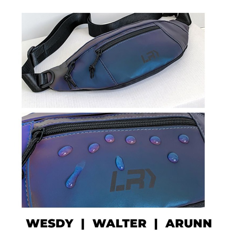 Reflective Chest Bag Night Run - Running Gear Bag บทวิจารณ์และราคา