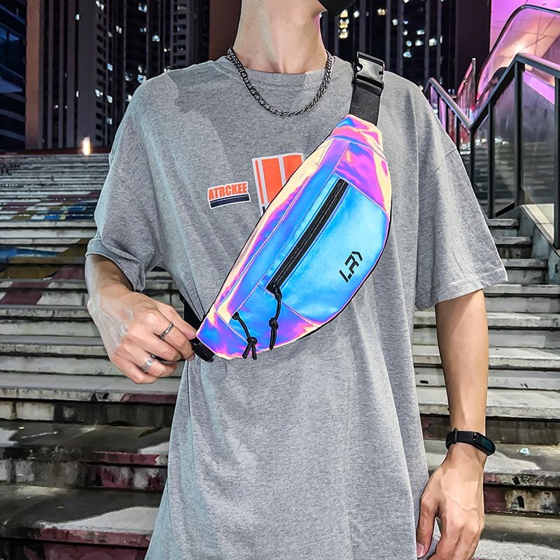 Reflective Chest Bag Night Run - Running Gear Bag บทวิจารณ์และราคา