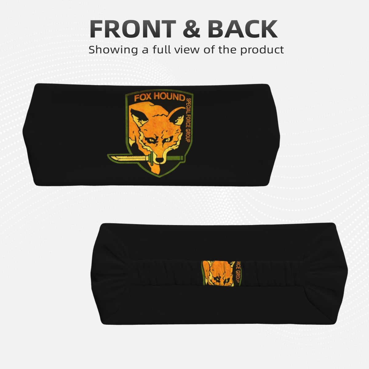 METAL GEAR SOLID Fox Hound Rus - Running Gear Logos บทวิจารณ์และราคา
