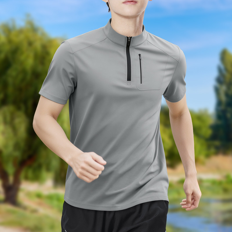 Men's Half-Zip High-Stretch Qu - Running Gear Winter บทวิจารณ์และราคา