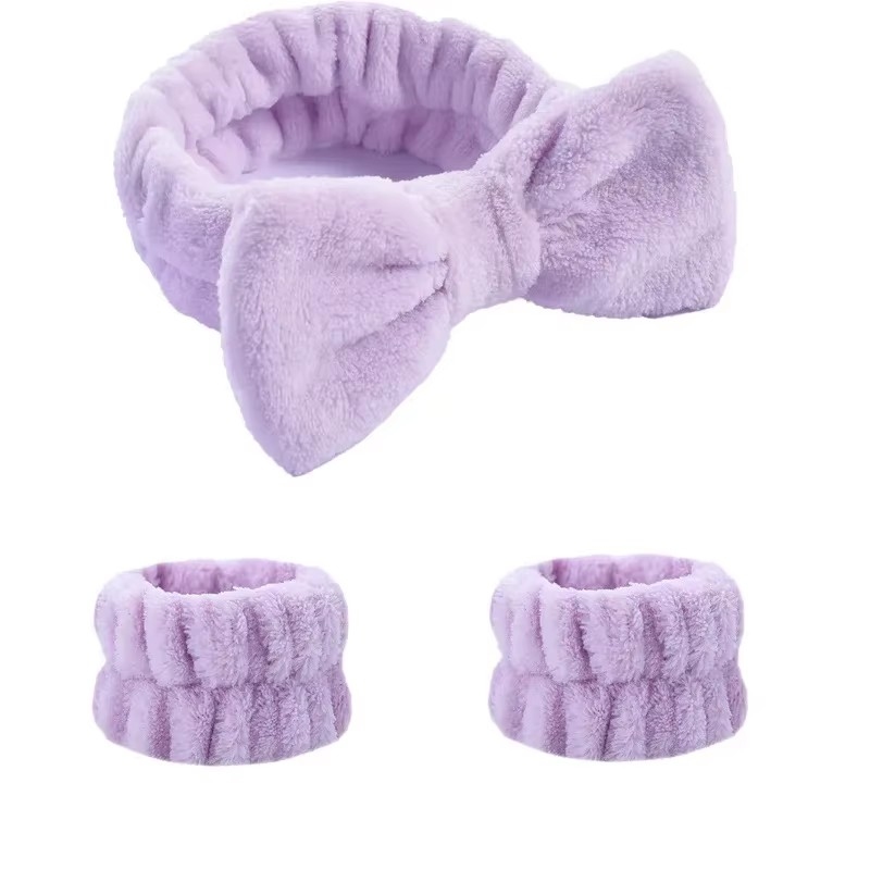1/2set Wash Face Headband For  - Sweat Band Wrist บทวิจารณ์และราคา
