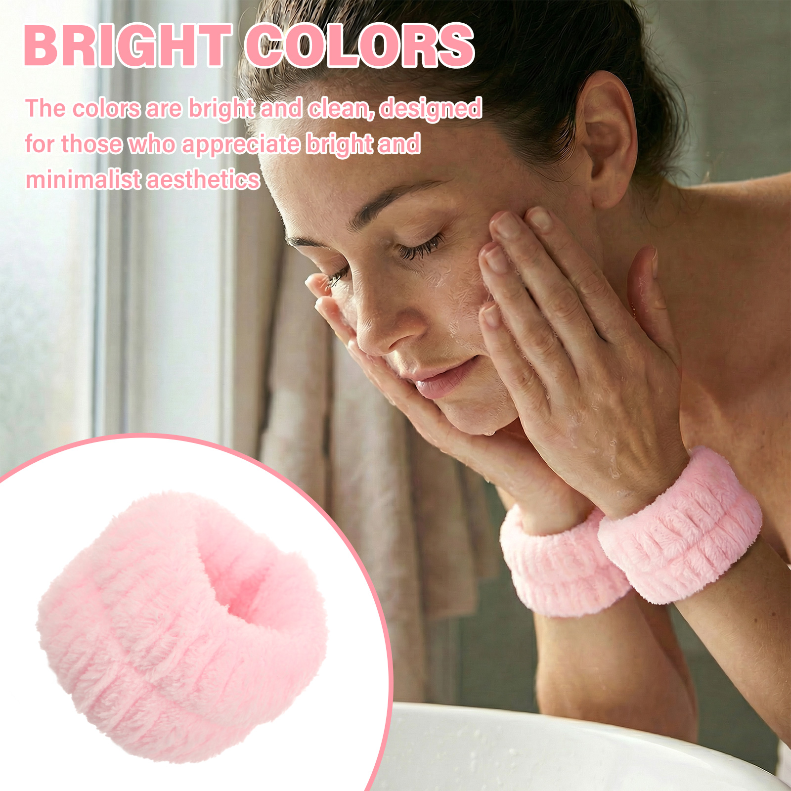 2Pcs Wrist Band Washing Face S - Sweat Band Wrist บทวิจารณ์และราคา