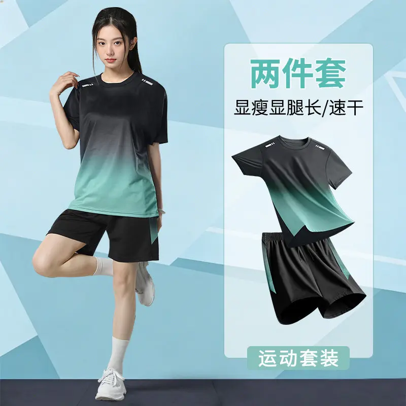 Women's Summer 2-Piece Running - Running Gear Plus Size บทวิจารณ์และราคา