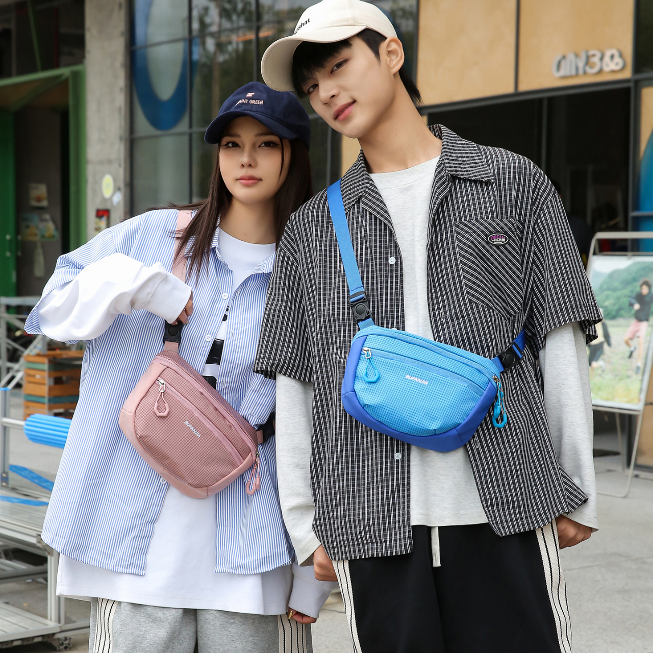 Waist Bag Unisex Nylon Large C - Running Gear Backpack บทวิจารณ์และราคา