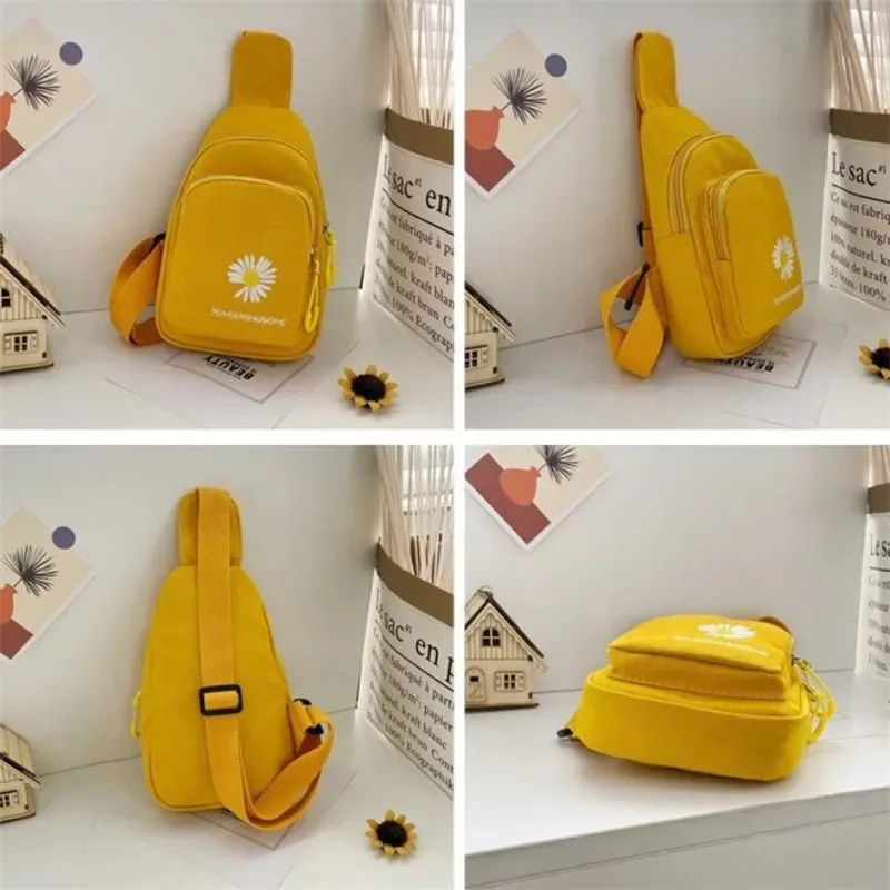Embroidered Canvas Chest Bag S - Running Gear Bag บทวิจารณ์และราคา