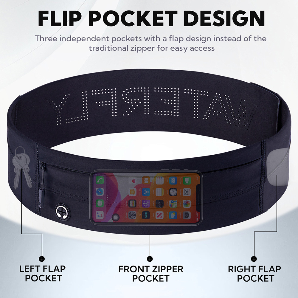 WATERFLY Running Belt Fanny Pa - Running Gear Bag บทวิจารณ์และราคา