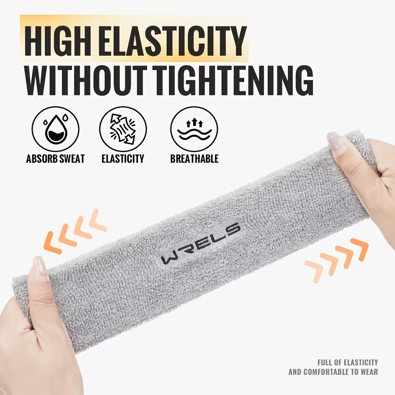 WRELS 1Set Sports Headband Wri - Sweat Band Wrist บทวิจารณ์และราคา