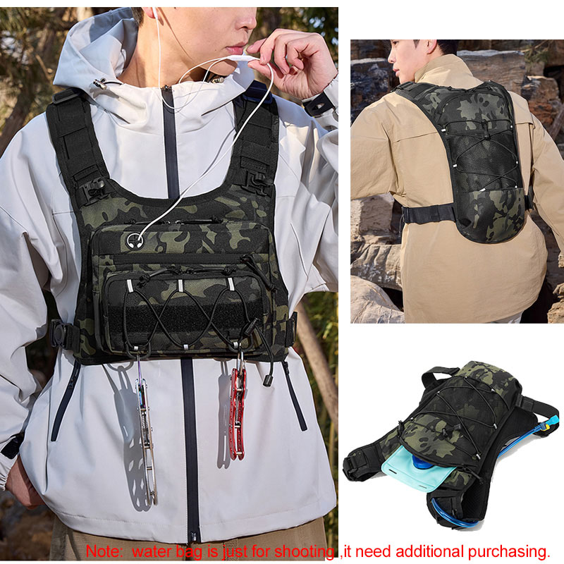 Tactical Bag Front Chest Rig V - Running Gear Bag บทวิจารณ์และราคา