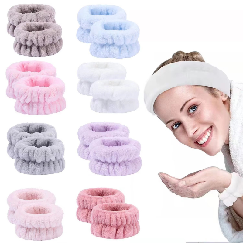 1/2/4pcs Winter Wash Face And  - Sweat Band Wrist บทวิจารณ์และราคา