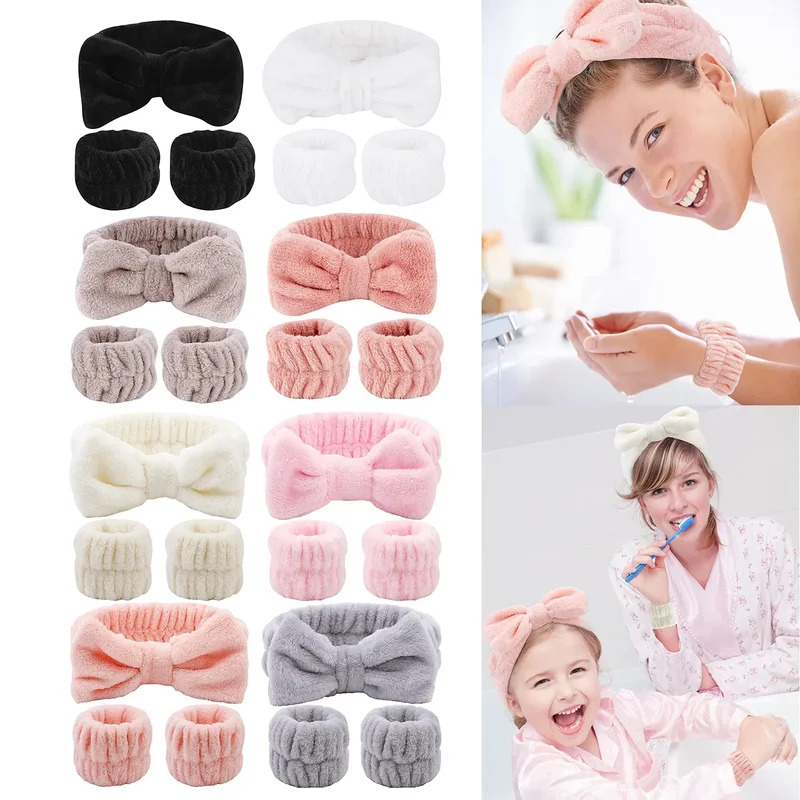 1/2/4pcs Winter Wash Face And  - Sweat Band Wrist บทวิจารณ์และราคา