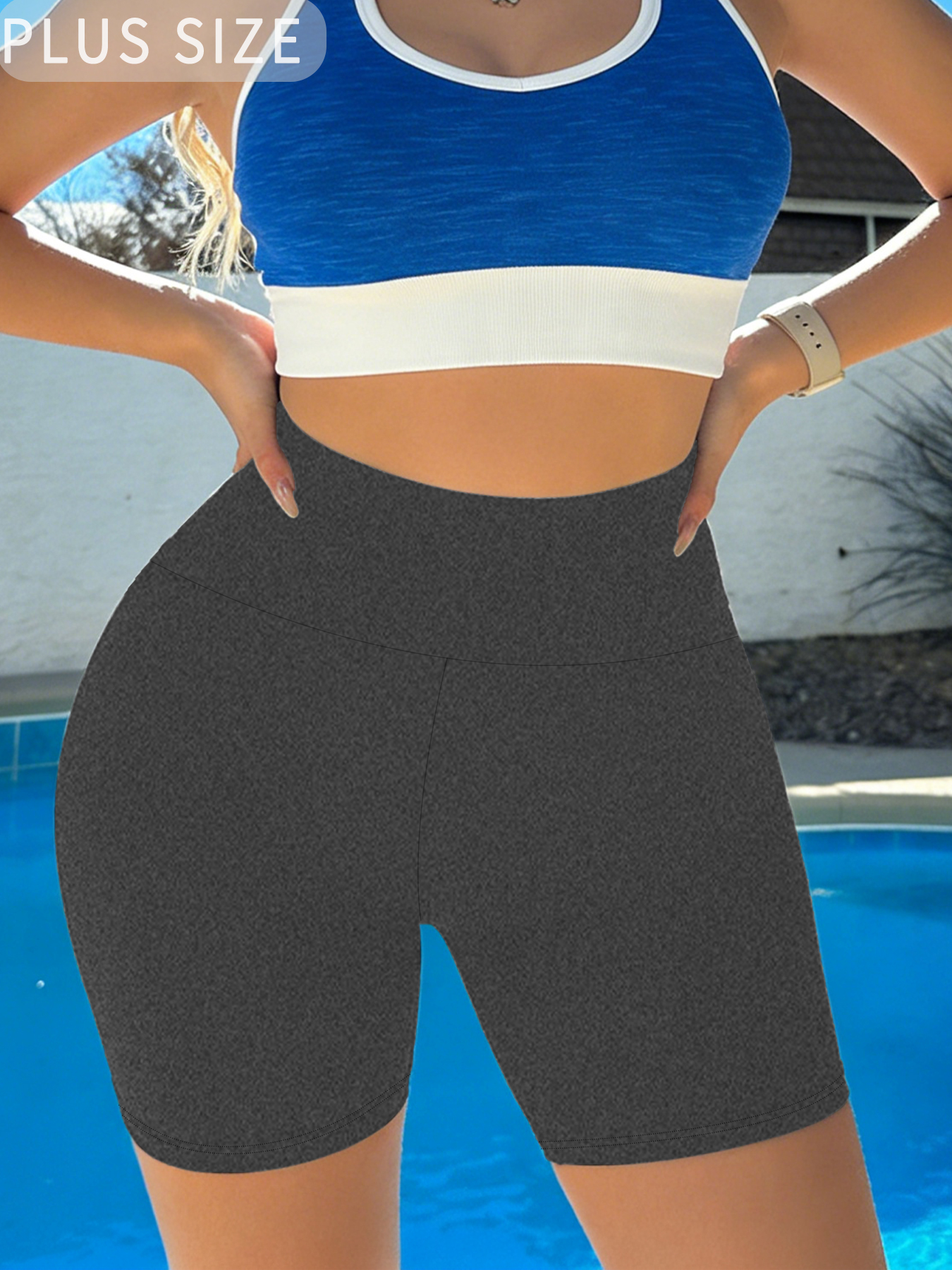Plus Size Women's High Waisted - Running Gear For Women บทวิจารณ์และราคา