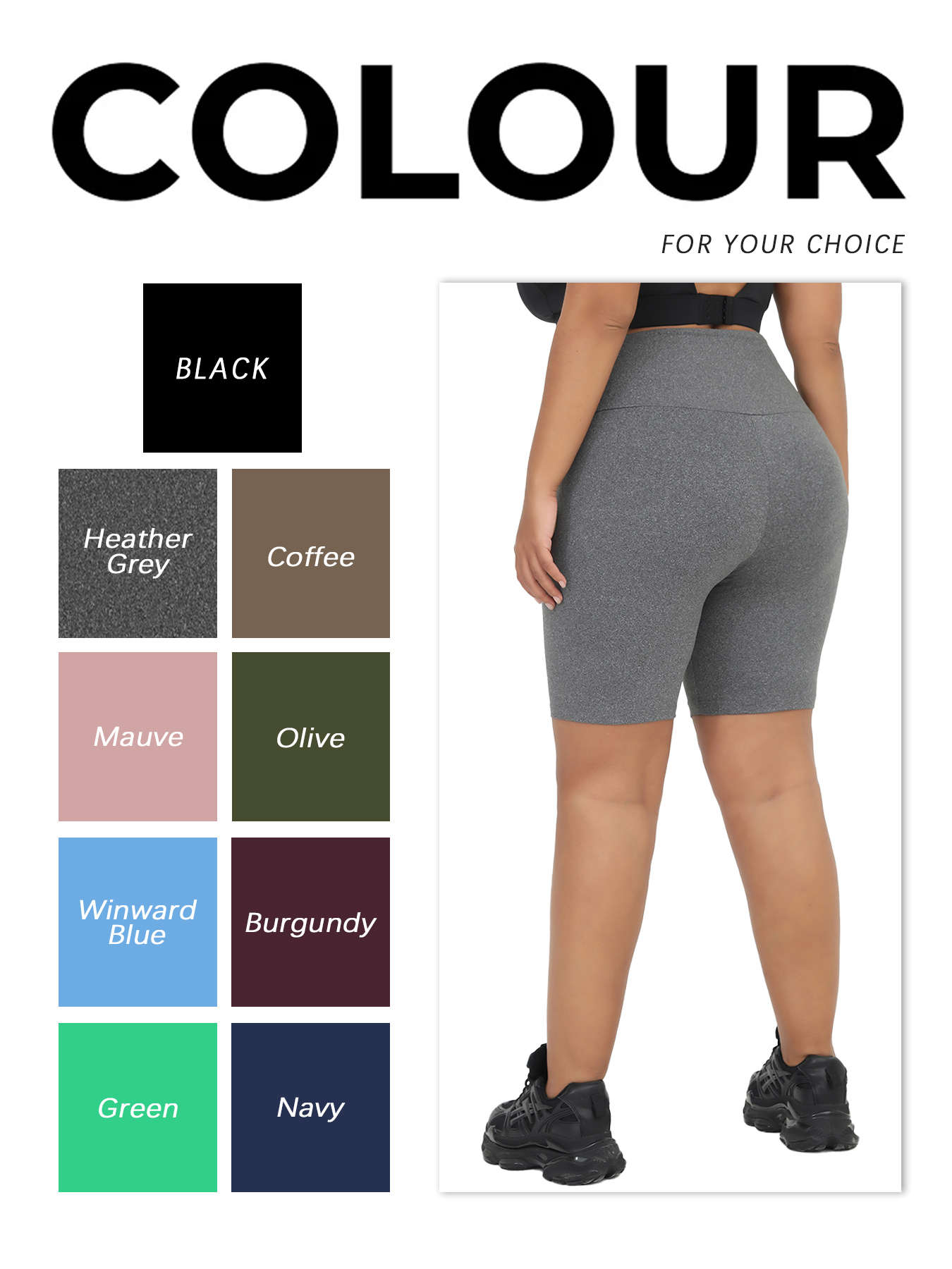Plus Size Women's High Waisted - Running Gear For Women บทวิจารณ์และราคา